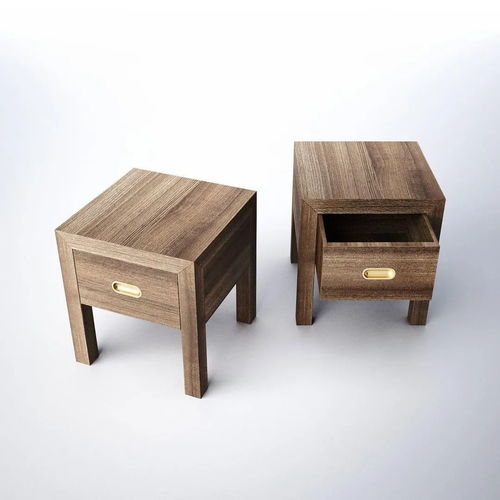 木质家具工艺礼品渲染欣赏 自然与匠心的完美融合